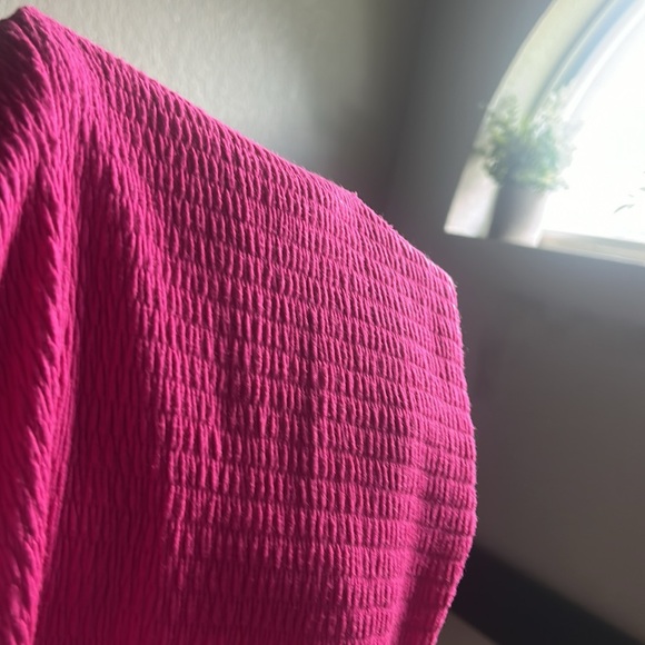 Ankle length sundress, stretchy material will fit a size small - Picture 5 of 7